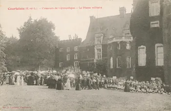 carte postale CONCOURS DE GYMNASTIQUE Eure-et-Loir 1903-1920 017525 Photo