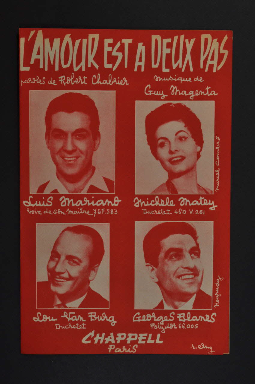 chanson petit format 1969.88.274 Photo Mucem