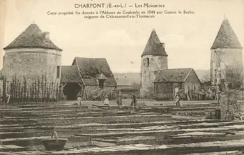 carte postale LES MOINERIES Eure-et-Loir 1903-1920 017540 Photo