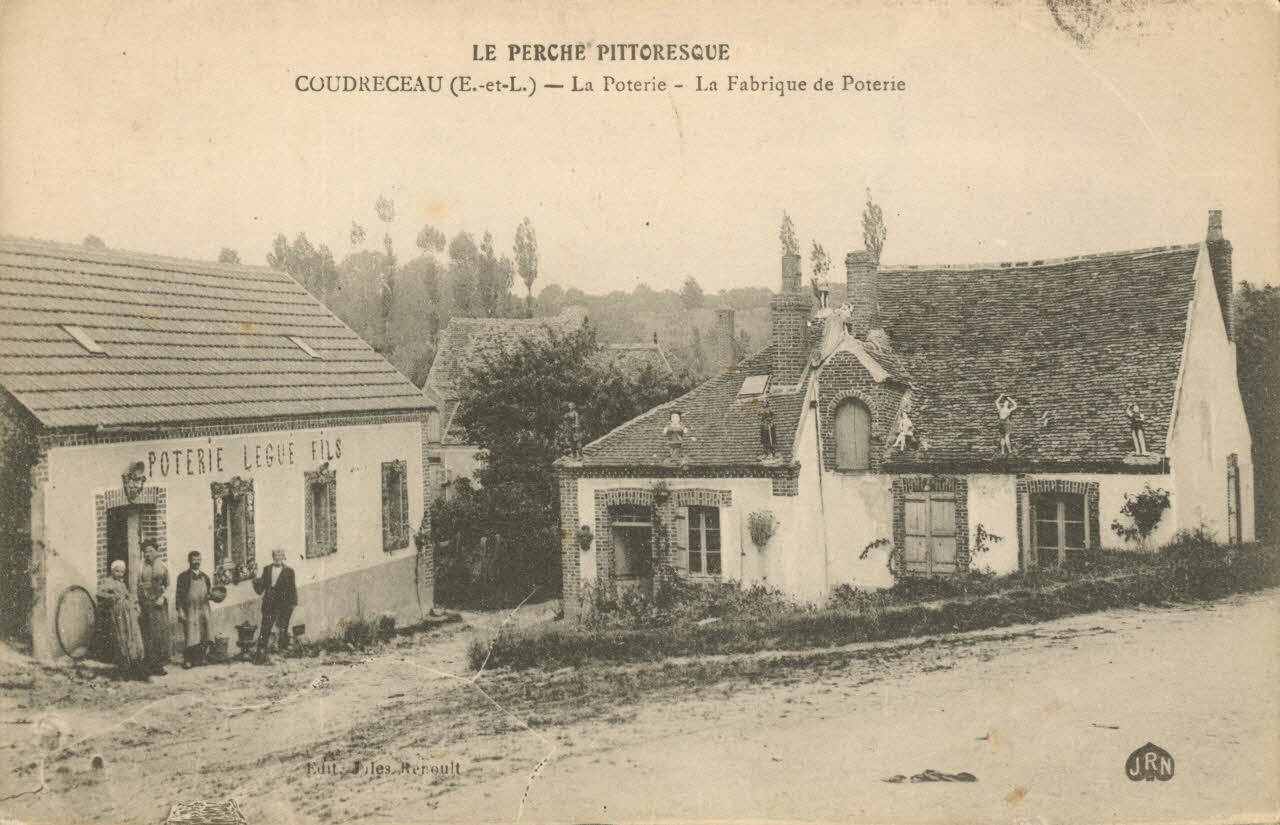 carte postale LA POTERIE Eure-et-Loir 1915 017544 Photo