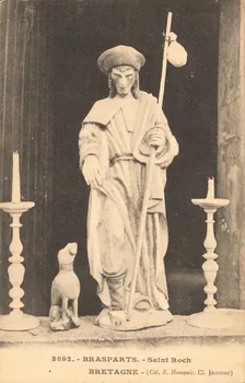 carte postale SAINT ROCH Finistère 1903-1920 017861 Photo