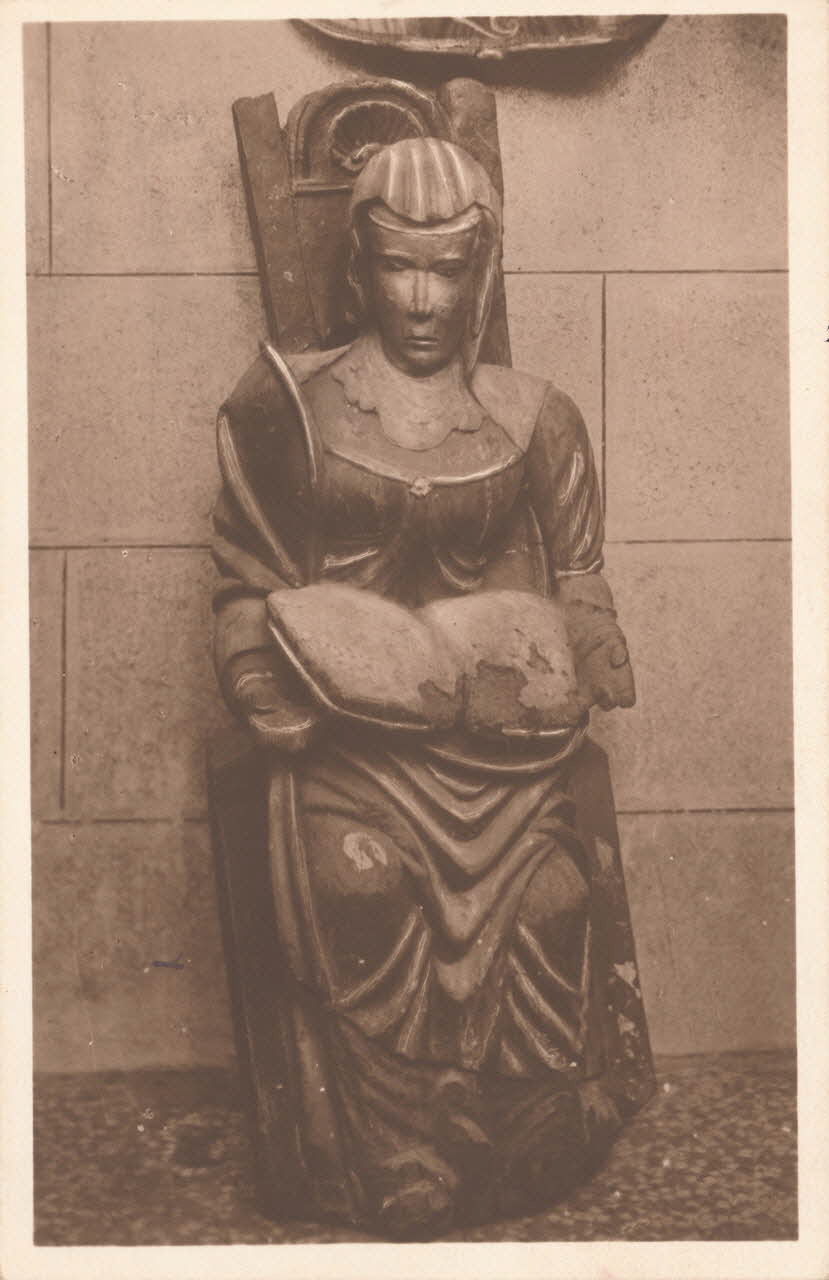 carte postale MANOIR DE KERIOLET. VIEUX SAINTS. CHAPELLE STE ANNE Finistère 1921-1950 017910 Photo
