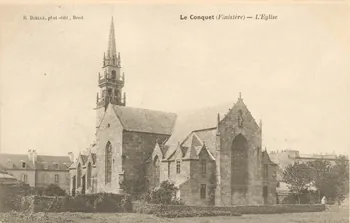 carte postale L'EGLISE Finistère 1903 017913  Photo