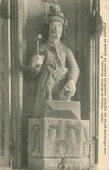 carte postale STATUE DE SAINT-ELOI Finistère 1913 017959A Photo