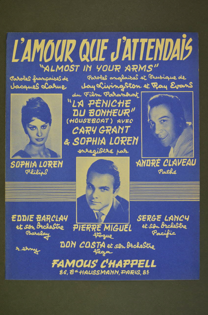 partition de musique petit format 1969.88.280 Photo Mucem