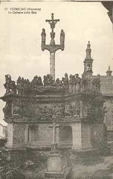 carte postale LE CALVAIRE (COTE EST) Finistère 1903-1920 017984J  Photo