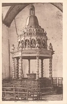 carte postale LE BAPTISTERE (1650) Finistère 1903-1920 018025 Photo