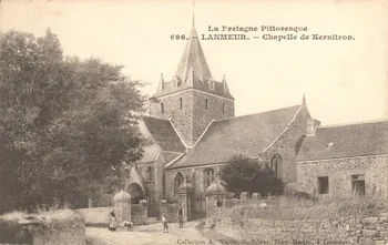 carte postale CHAPELLE DE KERNITRON Finistère 1906 018054 Photo