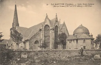 carte postale EGLISE ST SALOMON (MERZER SALAUN) (XV ET XVIeS. ) Finistère 1903-1920 018080 Photo