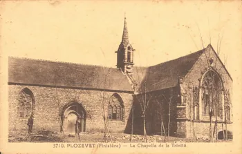 carte postale LA CHAPELLE DE LA TRINITE Finistère 1921-1950 018171 Photo