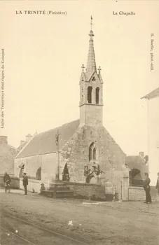 carte postale LA CHAPELLE Finistère 1903-1920 018175 Photo