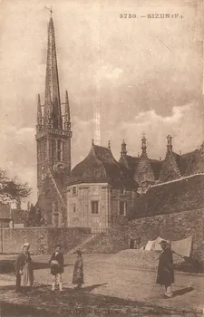 carte postale SIZUN. CLOCHERS DE BRETAGNE Finistère 1903-1920 018391 Photo