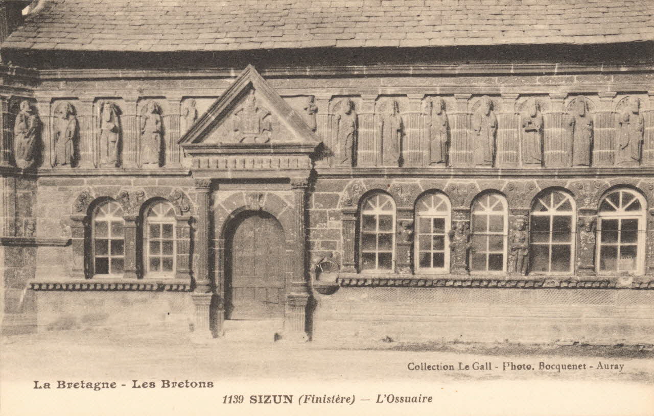 carte postale L'OSSUAIRE Finistère 1925 018393 Photo