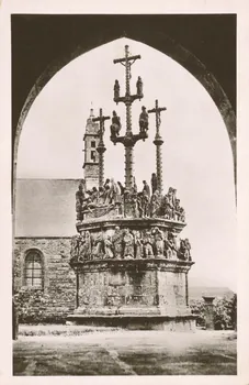 carte postale LE CALVAIRE Finistère 1952 018539 Photo