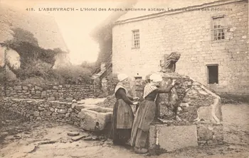 carte postale ABERVRAC'H-VIEUX PUITS Finistère 1903 018589 Photo