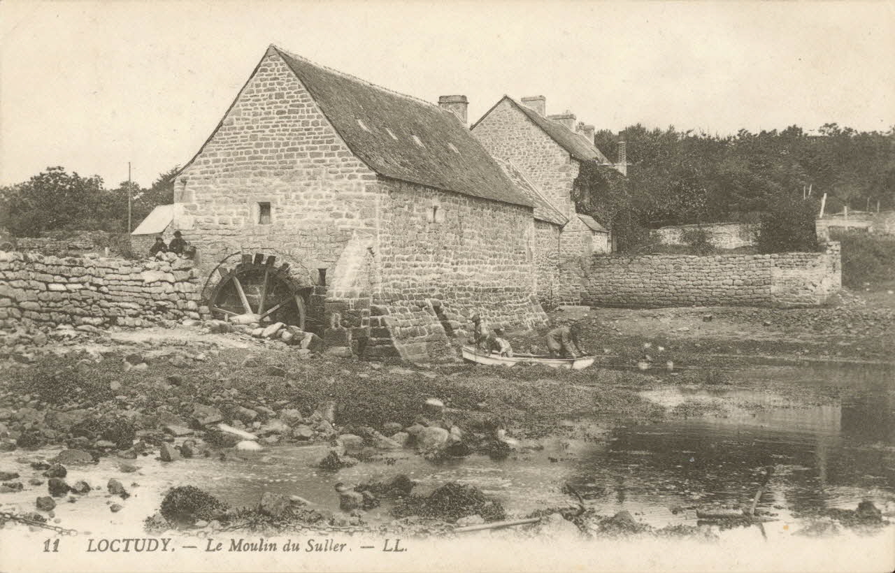 carte postale LE MOULIN DU SULLER Finistère 1903-1950 018618 Photo