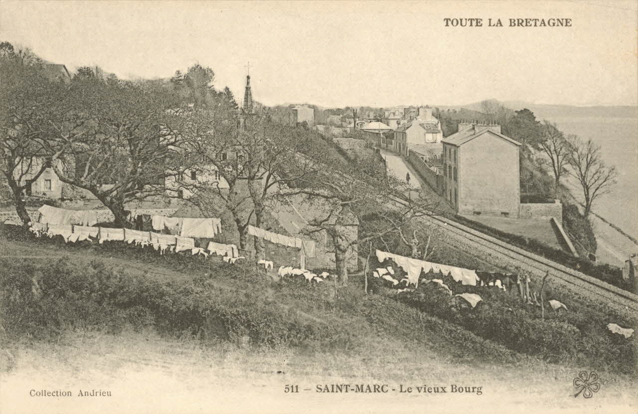 carte postale ST MARC-LE VIEUX BOURG 1903-1950 018642 Photo