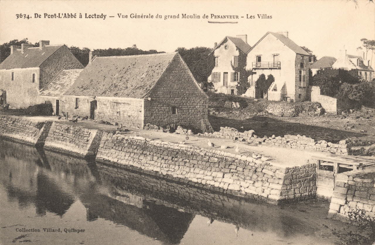 carte postale MOULIN DE PENANVEUR Finistère 1903-1950 018652 Photo