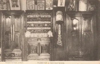carte postale PLOZEVET-INTERIEUR BRETON Finistère 1903-1950 018668 Photo Mucem