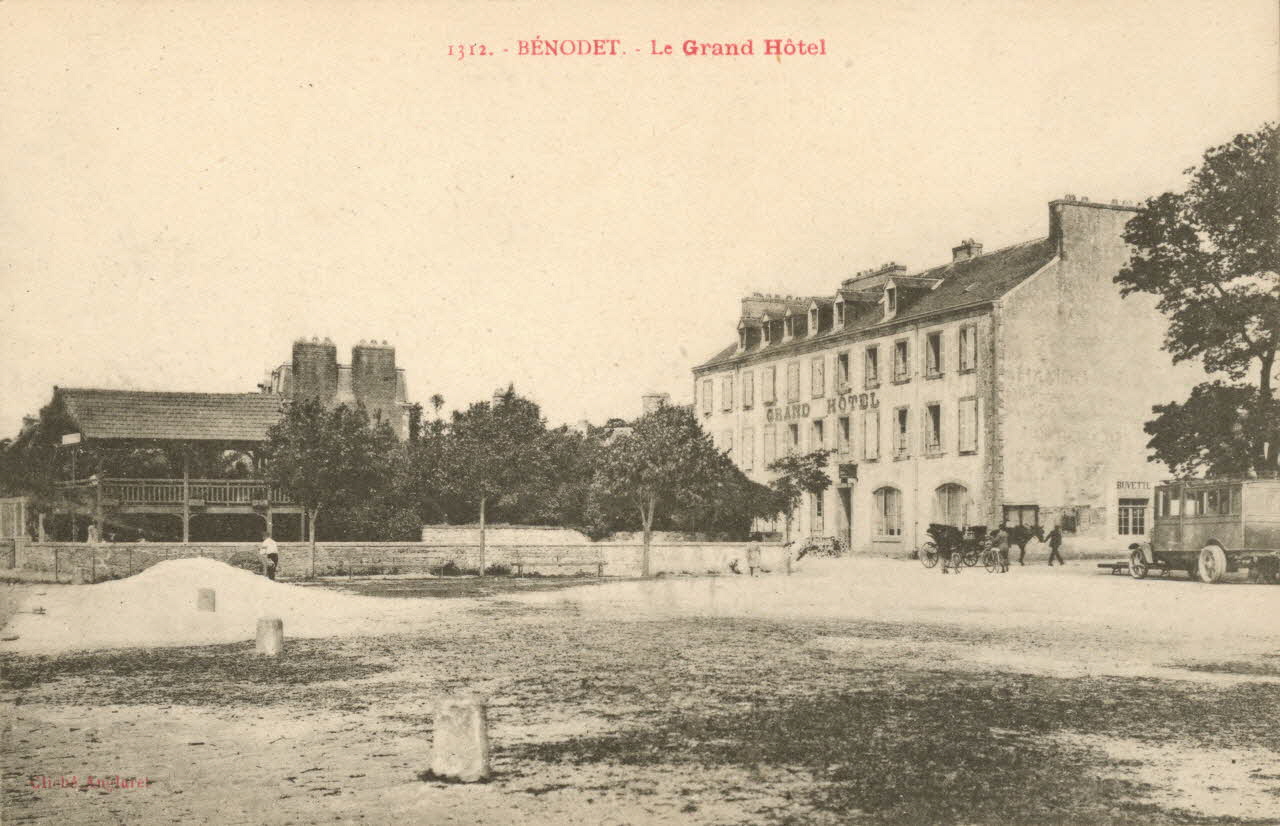 carte postale LE GRAND HOTEL Finistère 1903-1920 018678 Photo