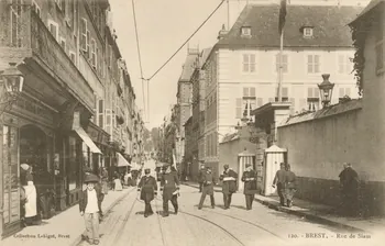 carte postale RUE DE SIAM Finistère 1903-1920 018680  Photo