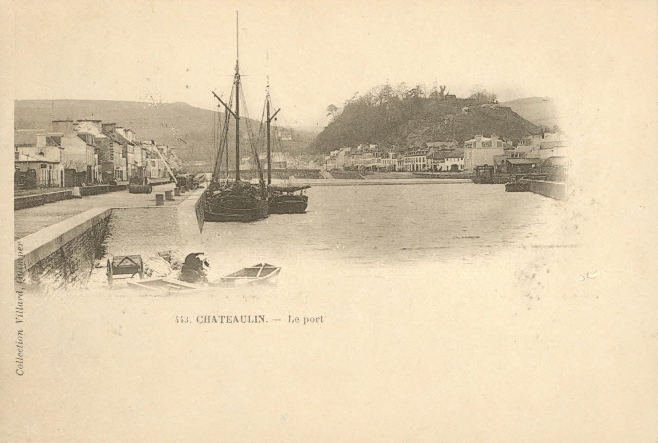 carte postale LE PORT Finistère 1903 018713 Photo