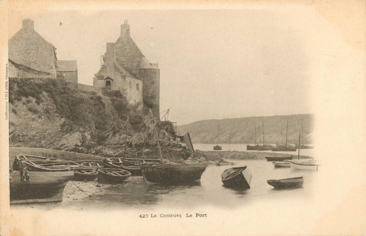 carte postale LE PORT Finistère 1903 018732  Photo