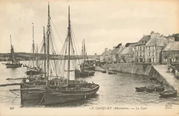 carte postale LE PORT Finistère 1903-1920 018733  Photo