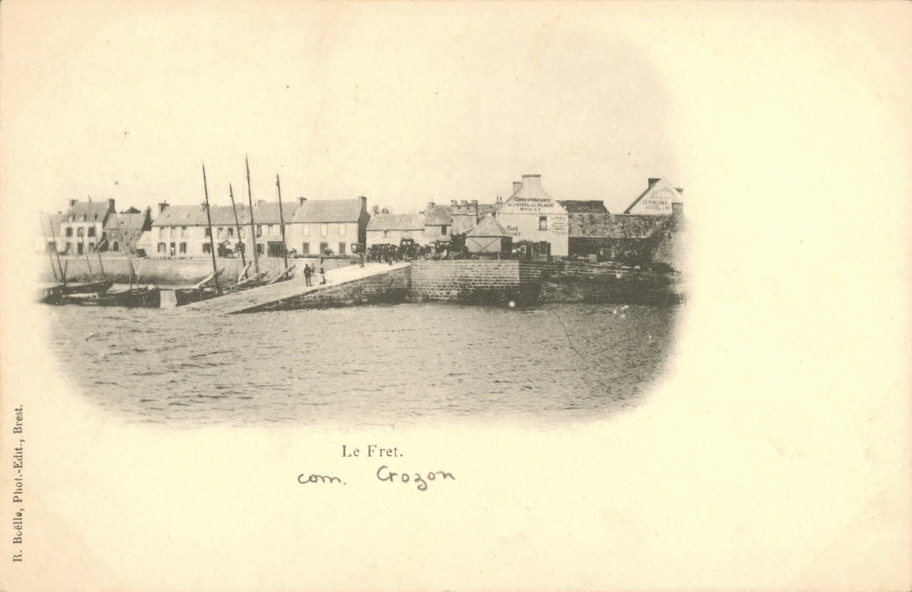 carte postale LE FRET Finistère 1903 018734 Photo