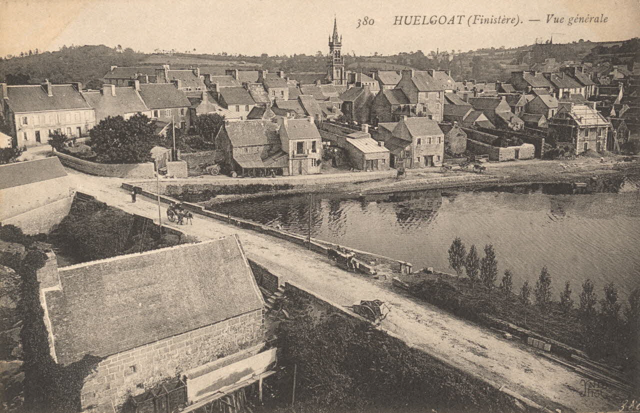 carte postale VUE GENERALE Finistère 1903-1920 018739 Photo