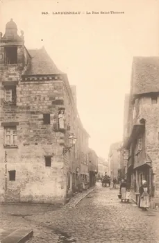 carte postale LA RUE SAINT-THOMAS Finistère 1903 018743 Photo