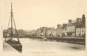 carte postale QUAI SAINT-THOMAS Finistère 1903 018746 Photo