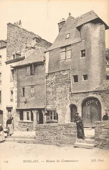 carte postale MAISON DU COMMANDEUR Finistère 1903-1920 018769  Photo