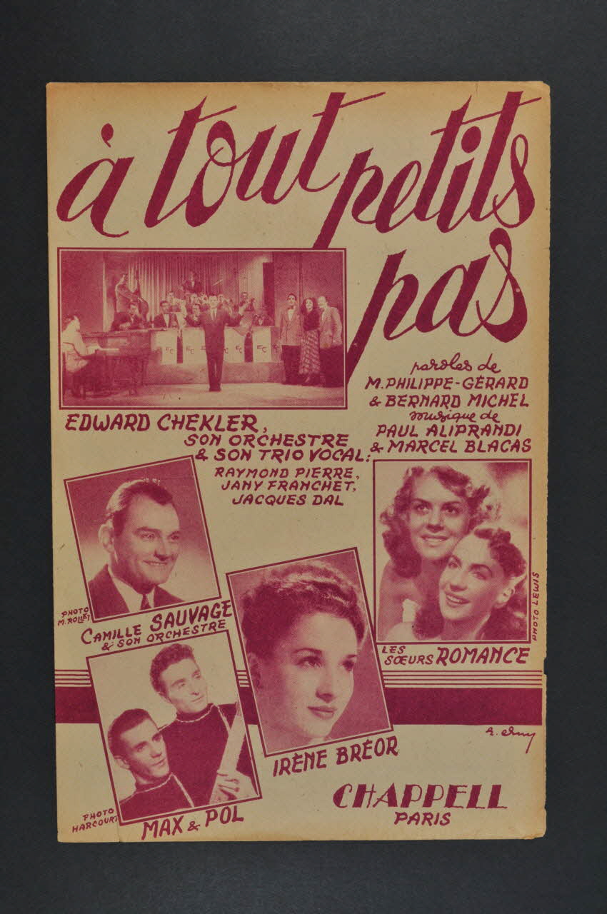 partition de musique petit format 1969.88.295 Photo Mucem