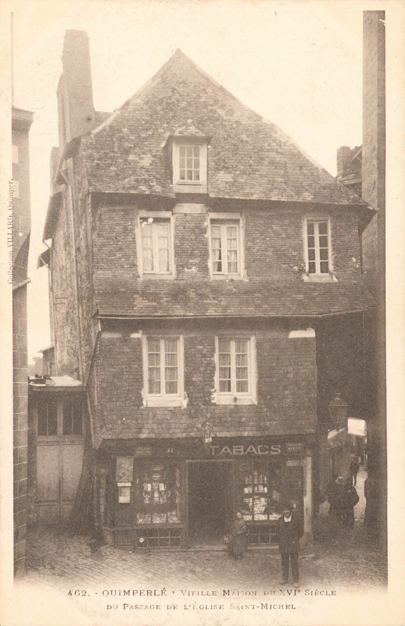 carte postale VIEILLE MAISON, 16EME SIECLE Finistère 1903 018873 Photo