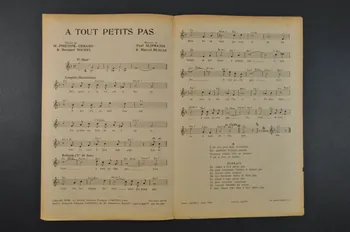partition de musique petit format 1969.88.295 Photo Mucem