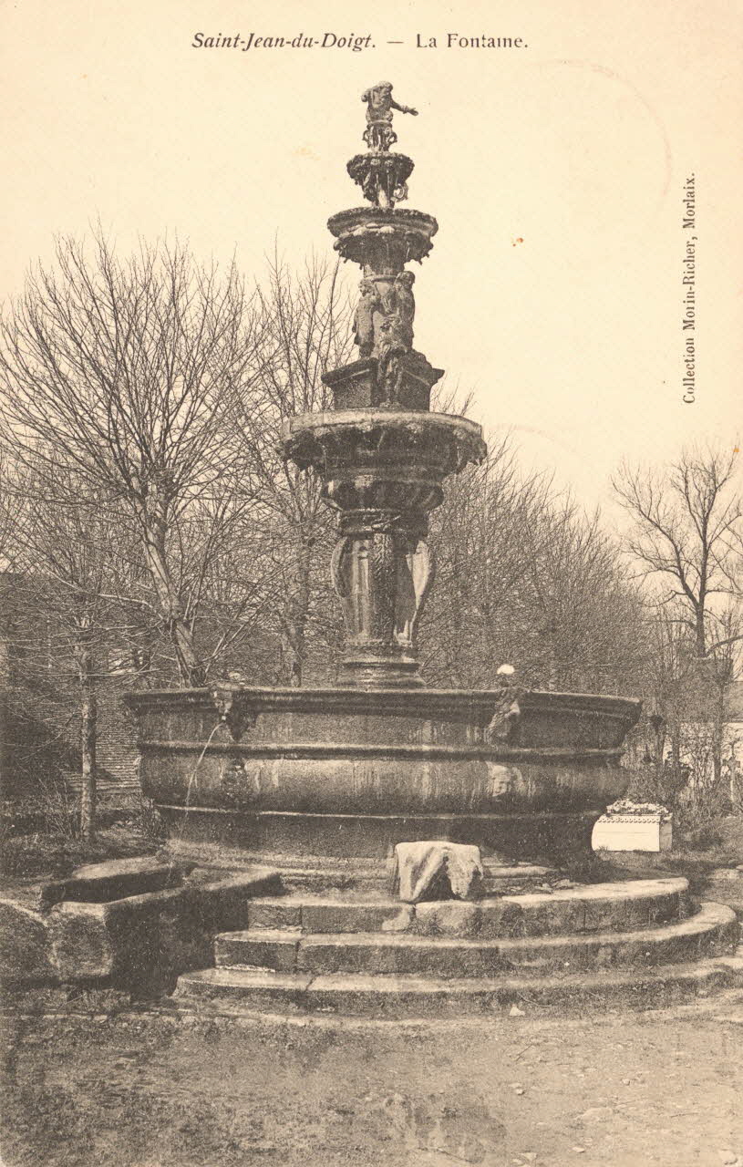 carte postale LA FONTAINE Finistère 1906 018905 Photo