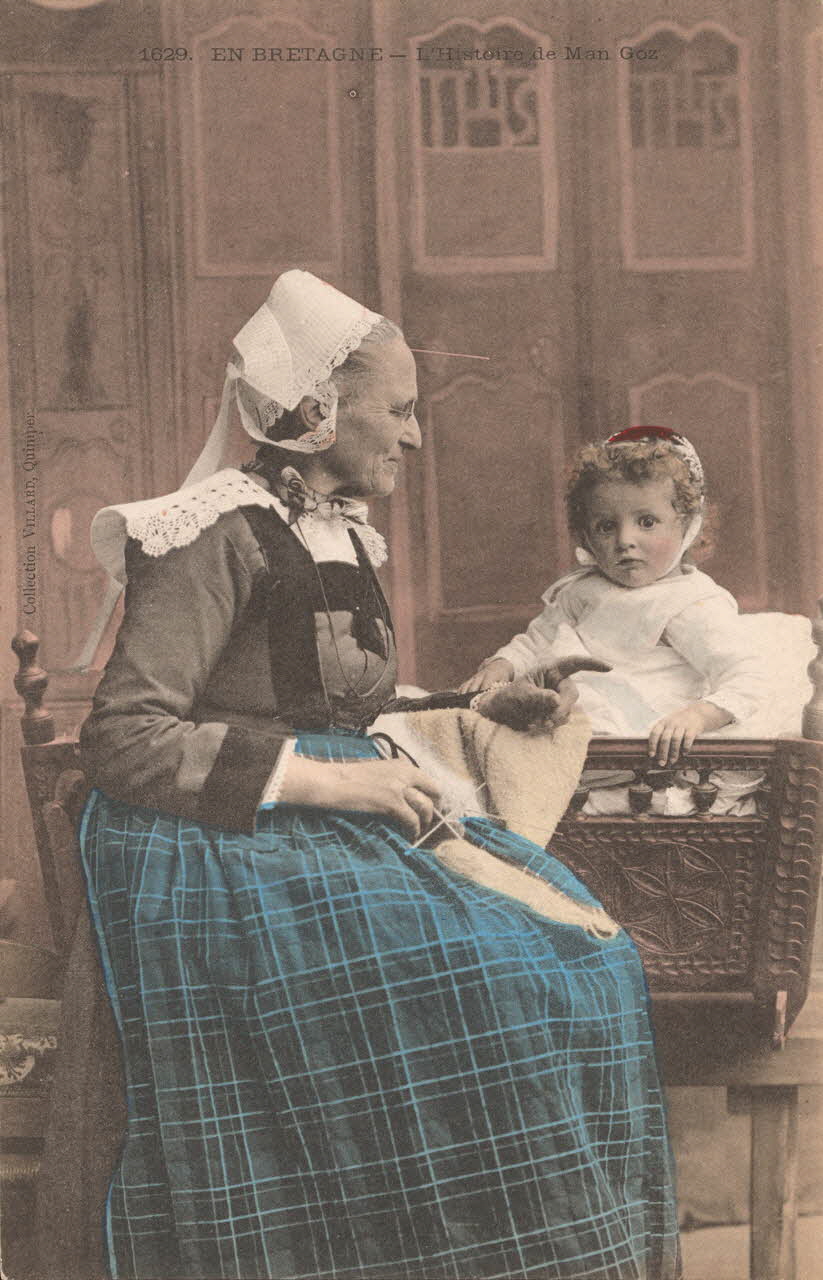 carte postale L'HISTOIRE DE MAN GOZ 1903-1920 018939 Photo