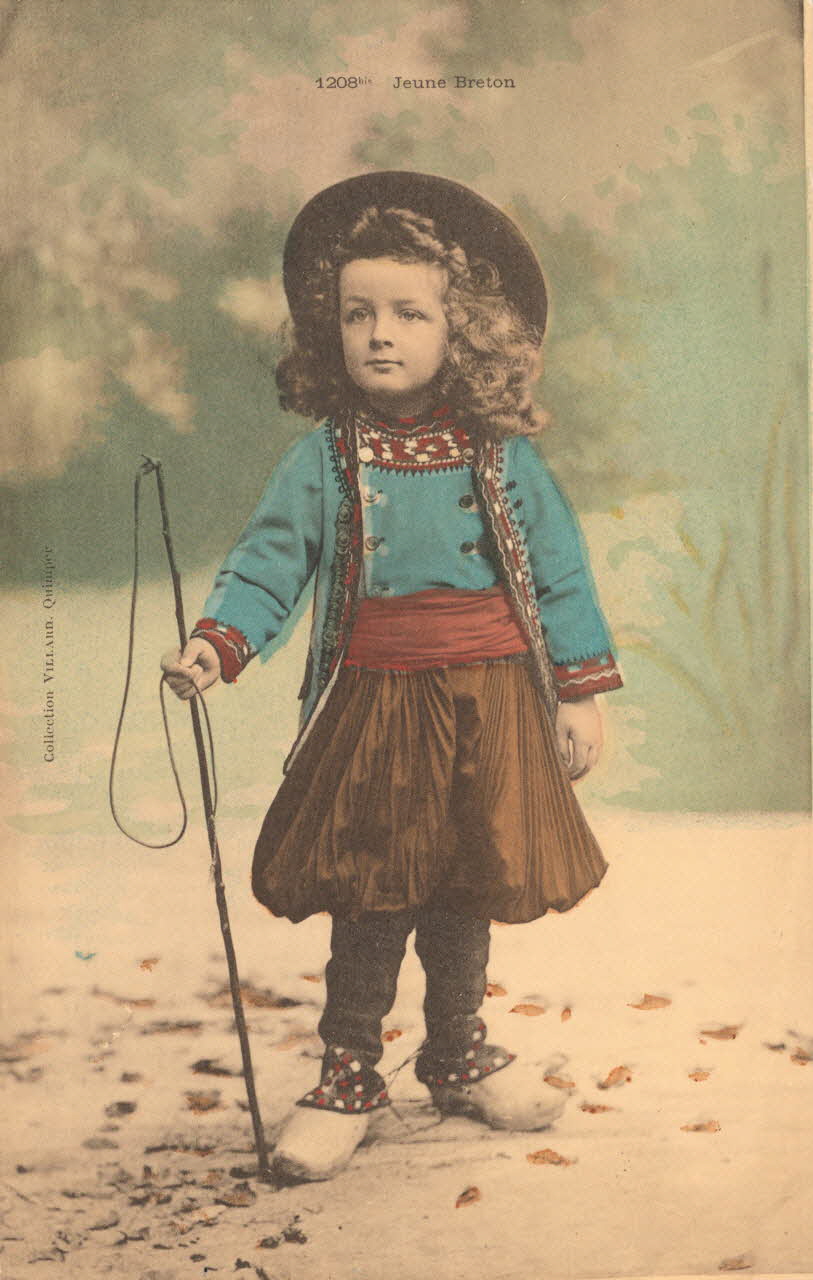 carte postale JEUNE BRETON 1903-1920 018940 Photo