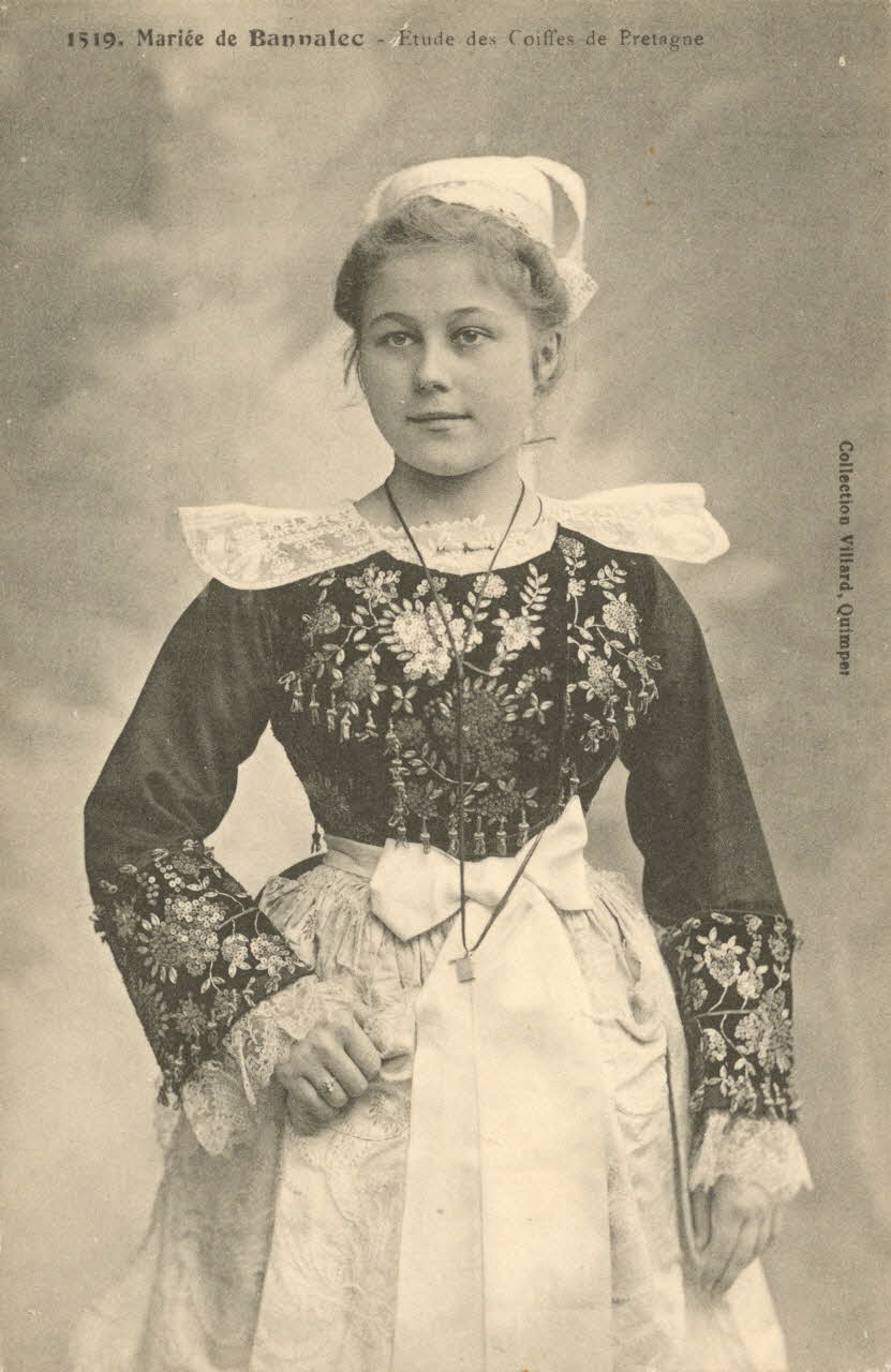 carte postale MARIEE DE BANNALEC Finistère 1903-1920 018993 Photo