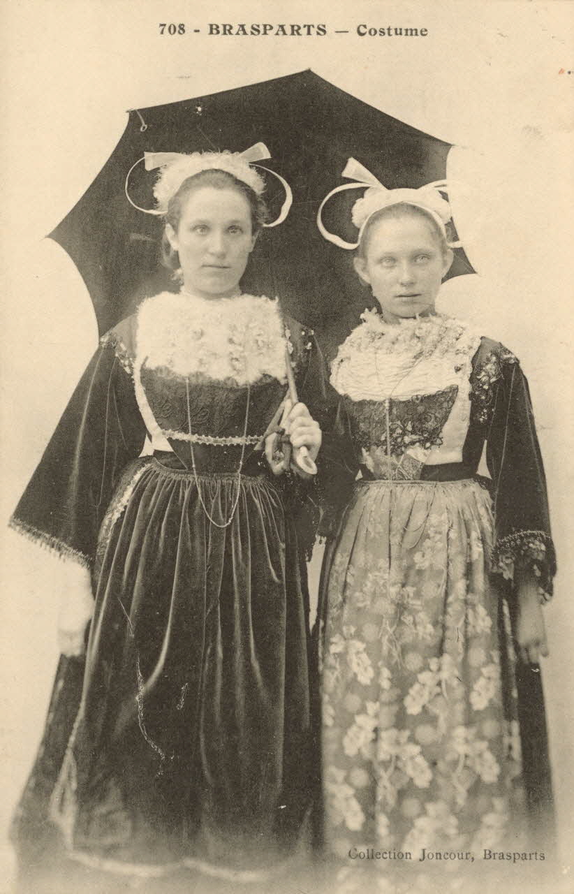 carte postale COSTUME Finistère 1903-1920 019016 Photo