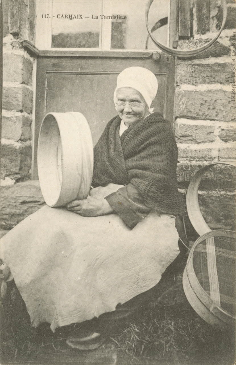 carte postale LA TAMISIERE Finistère 1903-1920 019047 Photo
