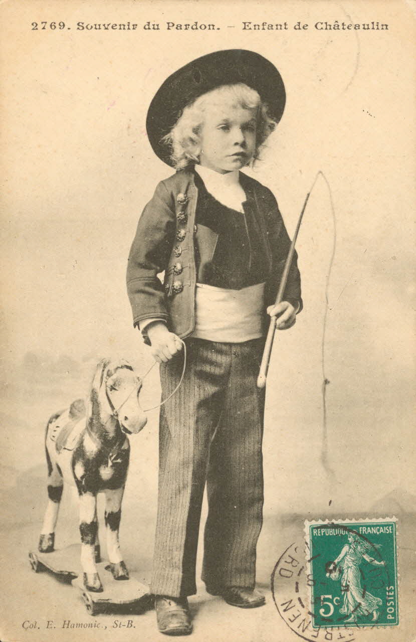 carte postale SOUVENIR DU PARDON Finistère 1910 019060 Photo
