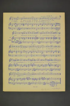 partition de musique petit format 1969.88.298 Photo Mucem