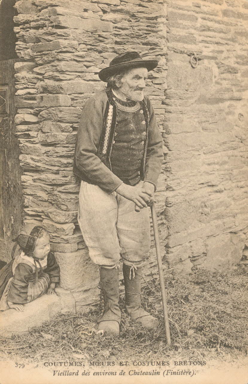 carte postale VIEILLARD Finistère 1903-1920 019069 Photo