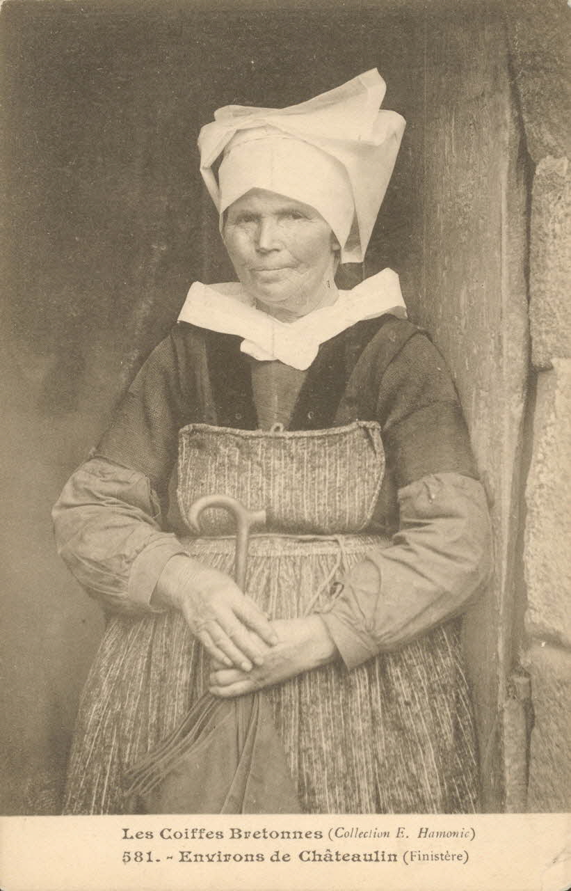 carte postale LES COIFFES BRETONNES Finistère 1903 019071 Photo