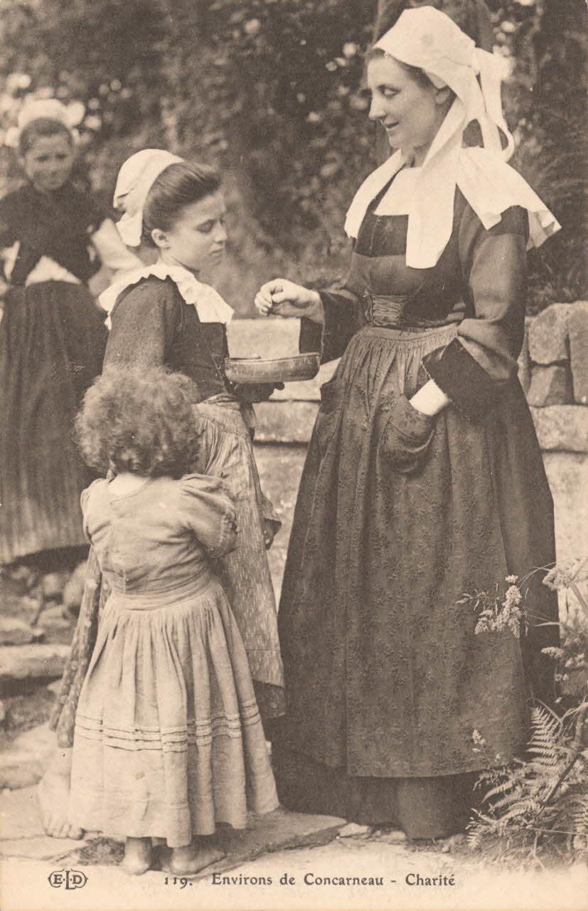 carte postale CHARITE Finistère 1903-1920 019107 Photo