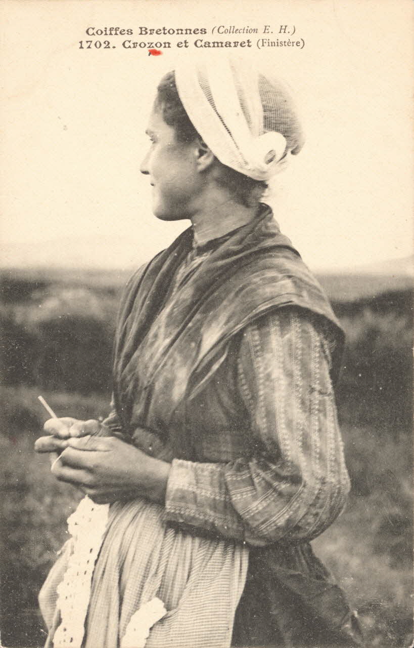 carte postale COIFFE BRETONNE Finistère 1903-1920 019159 Photo