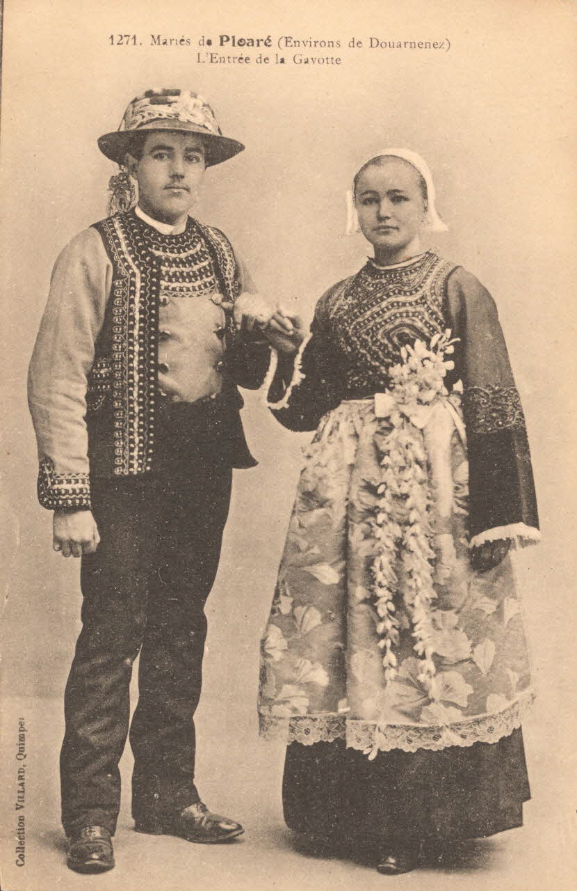 carte postale MARIES DE PLOARE Finistère 1924 019172 Photo