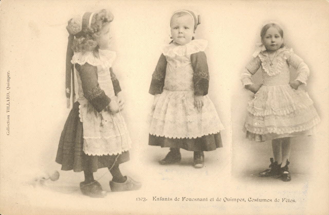 carte postale ENFANTS Finistère 1903 019249 Photo